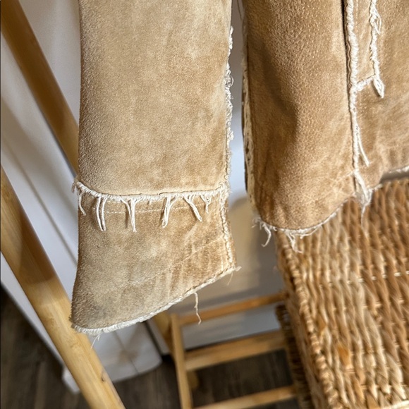 Wilson Distressed Tan Men's Jacket suede size medium - Picture 3 of 16